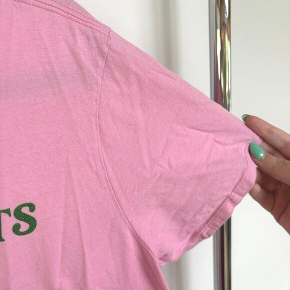 Port and Company Pink Cat Graphic Tee - Picture 4 of 6